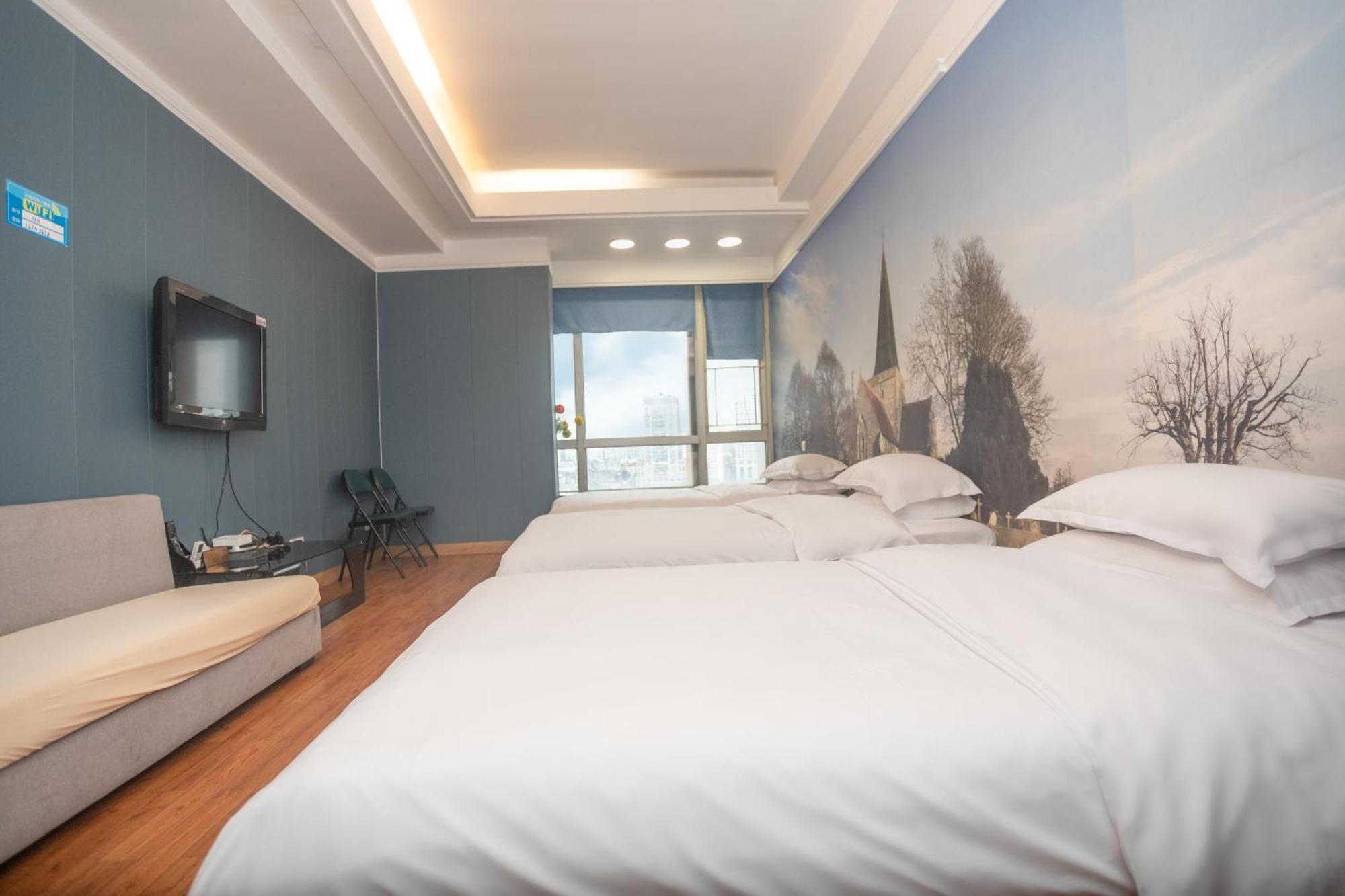 גואנגג'ואו Sunny Private Apartment Hotel Of Grand Continental מראה חיצוני תמונה